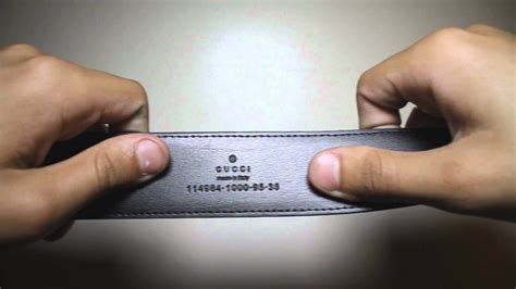 fake gucci belt barcode|how to authenticate gucci belt.